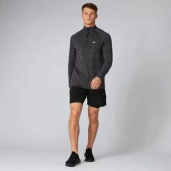 MP Men's Performance ¼ Zip Top - Dunkelgrau -Sportliche Kleidung Geschäft 11871676 7544668856030287 1