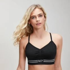 MP Damen Seamless Bralette - Schwarz