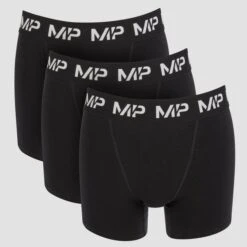 MP Herren Boxer - Schwarz (3er-Pack)