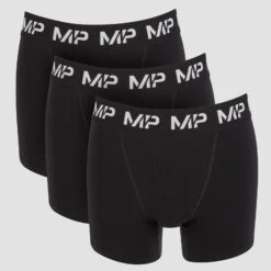 MP Herren Boxer - Schwarz (3er-Pack) -Sportliche Kleidung Geschäft 11960746 7044770197331888 3