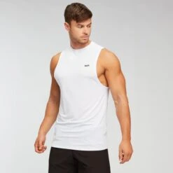 MP Herren Training Tanktop - Weiß -Sportliche Kleidung Geschäft 12388657 1194807817513688