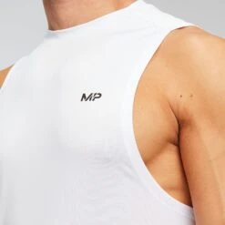 MP Herren Training Tanktop - Weiß -Sportliche Kleidung Geschäft 12388657 1234807817592714 1