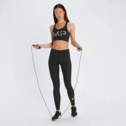 MP Damen Essentials Training Leggings - Schwarz -Sportliche Kleidung Geschäft 12388746 1945049066543012