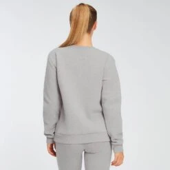 MP Damen Essentials Sweatshirt - Grey Marl -Sportliche Kleidung Geschäft 12402059 1094859049084180