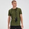 MP Performance Short Sleeve T-Shirt - Militärgrün/Schwarz -Sportliche Kleidung Geschäft 12459556 3454906040285145