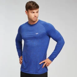 MP Men's Performance Long Sleeve Top - Deep Teal Marl -Sportliche Kleidung Geschäft 12459584 2334807990182327 2