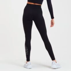 MP Jersey Leggings - Schwarz -Sportliche Kleidung Geschäft 12459893 1794906038756924