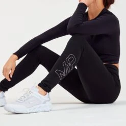 MP Jersey Leggings - Schwarz -Sportliche Kleidung Geschäft 12459893 2294906038805305