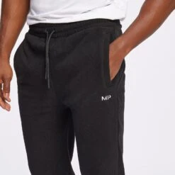 MP Men's Essential Fleece-Jogginghose - Schwarz -Sportliche Kleidung Geschäft 12590200 3964883194561509