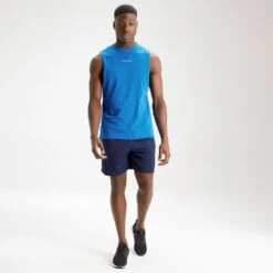 MP Originals Tanktop Mit Tief Ausgeschnittener Ärmelöffnung Für Herren - Blau -Sportliche Kleidung Geschäft 12642046 1274821018859167 1