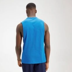 MP Originals Tanktop Mit Tief Ausgeschnittener Ärmelöffnung Für Herren - Blau -Sportliche Kleidung Geschäft 12642046 1984821018950316