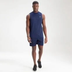 MP Herren Essentials Trainings-Tanktop – Navy -Sportliche Kleidung Geschäft 12652725 2134821024935463