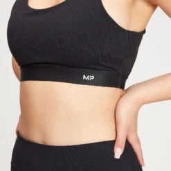 MP Damen Power Sport-BH Mit Gekreuztem Rücken – Schwarz -Sportliche Kleidung Geschäft 12698460 1274862245475871