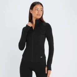 MP Damen Power Netz Slim Fit Jacke — Schwarz -Sportliche Kleidung Geschäft 12698492 1815049067826073 1
