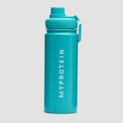 Myprotein Mittelgroße Metallwasserflasche – Blau – 500 ml -Sportliche Kleidung Geschäft 12713308 1224878300444933 2
