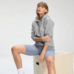 MP Hoodie Mit Kängurutasche Für Damen - Grey Marl -Sportliche Kleidung Geschäft 12734257 1624878558568260