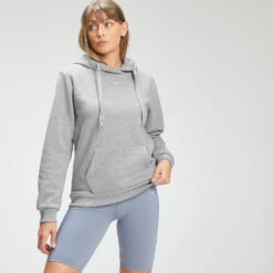 MP Hoodie Mit Kängurutasche Für Damen - Grey Marl -Sportliche Kleidung Geschäft 12734257 1764878558409716 1