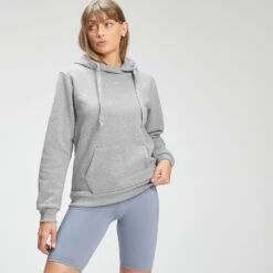 MP Hoodie Mit Kängurutasche Für Damen - Grey Marl