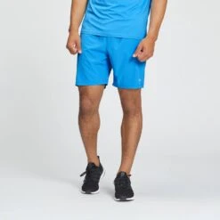 MP Herren Tempo Graphic Shorts - Intensives Blau
