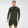 MP Herren Essential Seamless Langarmshirt — Vine Leaf Marl -Sportliche Kleidung Geschäft 12762255 3354882195666593 1