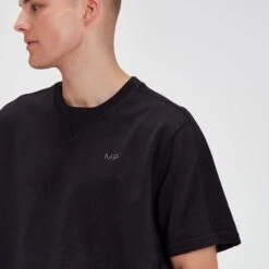MP Herren Kurzarm-T-Shirt Für Ruhetage – Ausgewaschenes Schwarz -Sportliche Kleidung Geschäft 12762363 1444906041209817