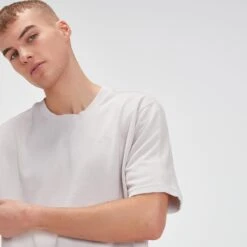 MP Herren Kurzarm-T-Shirt Für Ruhetage – Hellgrau -Sportliche Kleidung Geschäft 12762390 5434906042008198