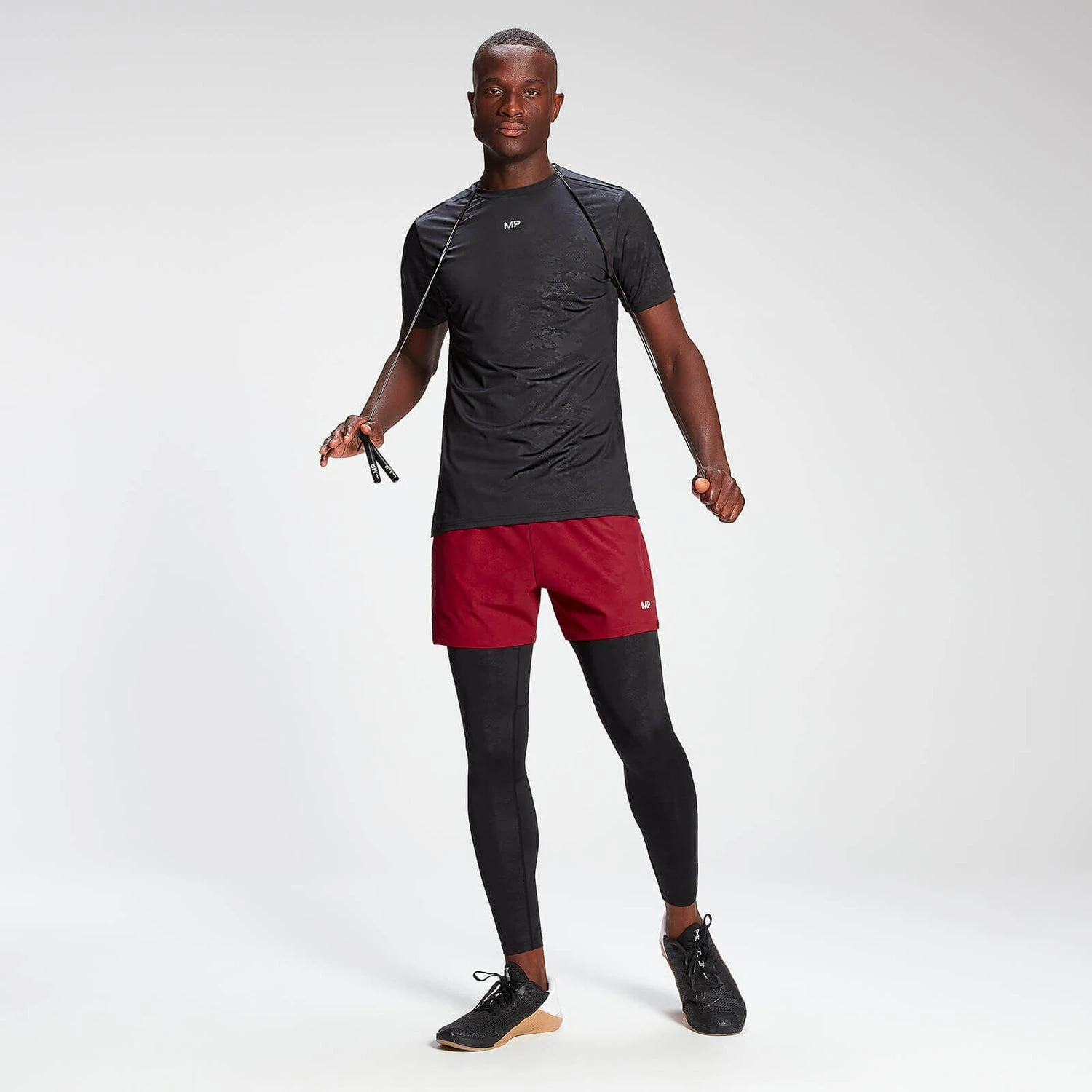 MP Herren Engage Kurzarm-T-Shirt — Schwarz 5 MP Herren Engage Kurzarm-T-Shirt — Schwarz – Bild 3
