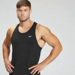 MP Herren Essentials Tanktop Mit Ringerrücken — Schwarz -Sportliche Kleidung Geschäft 12763245 2134864313685894