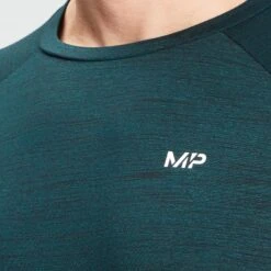 MP Men's Performance Long Sleeve Top - Deep Teal Marl -Sportliche Kleidung Geschäft 12763968 2984853135815668