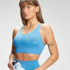 MP Damen Tempo Seamless Sport-BH - Intensives Blau -Sportliche Kleidung Geschäft 12767049 3194878561677187