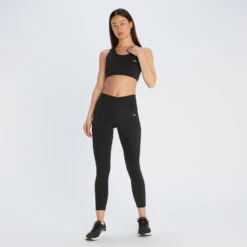 MP Tempo Sport-BH Mit Auf Dem Rücken Gekreuzten Trägern Für Damen - Schwarz -Sportliche Kleidung Geschäft 12767328 2125049070127721