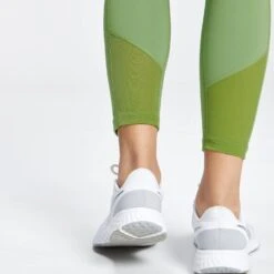 MP Damen Tempo 7/8 Repreve®Leggings - Apfelgrün -Sportliche Kleidung Geschäft 12767336 8704873335668445