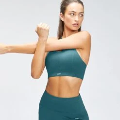 MP Damen Velocity Reflektierender Sport-BH — Deep Teal -Sportliche Kleidung Geschäft 12767736 1194875120955692
