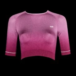 MP Damen Velocity Nahtloses Crop-Top — Deep Pink -Sportliche Kleidung Geschäft 12767760 1064880642766972