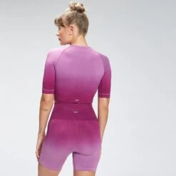 MP Damen Velocity Nahtloses Crop-Top — Deep Pink -Sportliche Kleidung Geschäft 12767760 1674887822465957