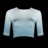 MP Damen Velocity Nahtloses Crop-Top — Ozeanblau -Sportliche Kleidung Geschäft 12767770 5484880643362358