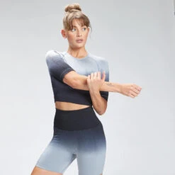 MP Damen Velocity Nahtloses Crop-Top — Deep Pink -Sportliche Kleidung Geschäft 12767776 7804875122248593 1