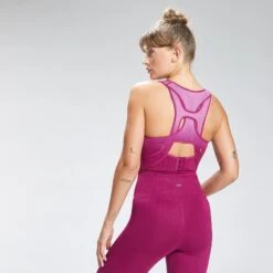 MP Damen Velocity Nahtloser Sport-BH — Deep Pink -Sportliche Kleidung Geschäft 12767808 1824875123441150