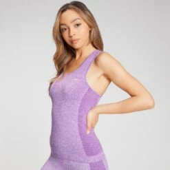 MP Damen Curve Tanktop — Tiefes Flieder