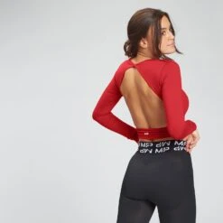 MP Women's Power Long Sleeve Top - Danger -Sportliche Kleidung Geschäft 12773863 1634863798087393