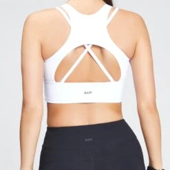 MP Damen Power Longline Sport-BH — Weiß -Sportliche Kleidung Geschäft 12773903 3734865547068199