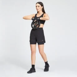 MP Essentials Training 2-IN-1 Short Für Damen — Schwarz -Sportliche Kleidung Geschäft 12774491 8854865547434091