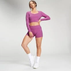 MP Damen Power Open Back Crop Top — Orchidee -Sportliche Kleidung Geschäft 12774819 1684863002196612