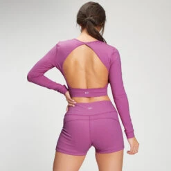 MP Power Langarm-Top Für Damen - Lila -Sportliche Kleidung Geschäft 12774819 5874863002254371 2