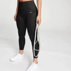 MP Damen Shape Nahtlose 7/8 Leggings — Schwarz -Sportliche Kleidung Geschäft 12775179 1424891265425968 1