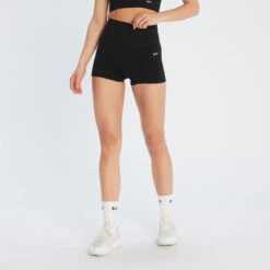 MP Damen Shape Nahtlose Booty Shorts — Schwarz -Sportliche Kleidung Geschäft 12775235 2815049070422315 1