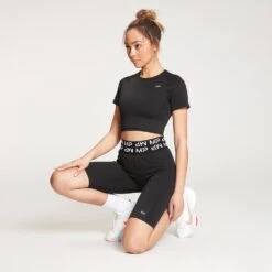 MP Damen Curve Radlerhose — Schwarz -Sportliche Kleidung Geschäft 12782143 1264862247655029