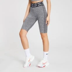 MP Damen Curve Radlerhose — Grau