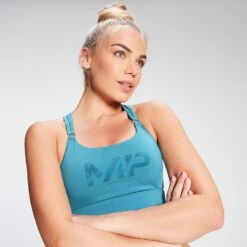 MP Damen Trainings-Sport-BH Mit Racerback — Ozeanblau -Sportliche Kleidung Geschäft 12782674 7944892026730235