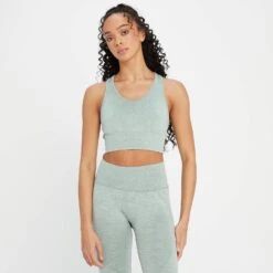 MP Damen Nahtloser Composure Sport-BH — Kaktus